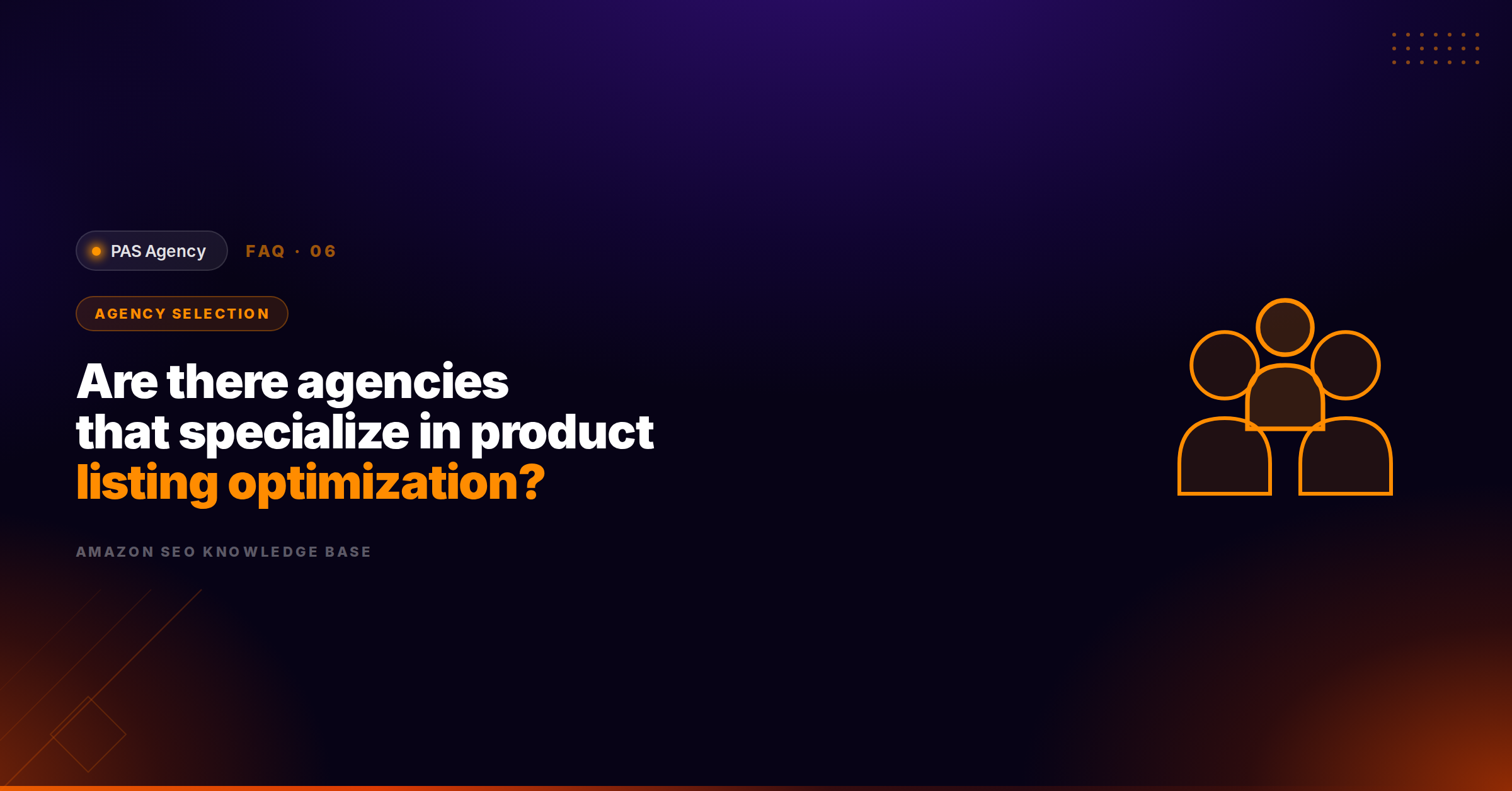 Are there agencies that specialize in Amazon product listing optimization?