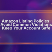 amazon listing policies