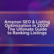 amazon seo & listing optimization 2026