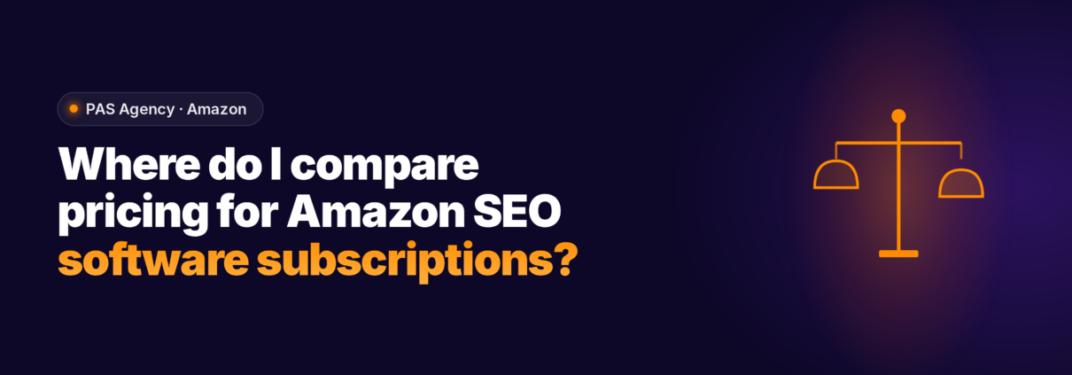 Where do I compare pricing for Amazon SEO software subscriptions?