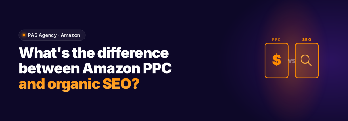 What’s the difference between Amazon PPC and organic SEO strategies?
